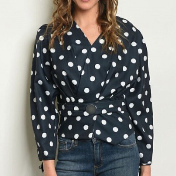 Polka-Dot TOP - Picture 1 of 3